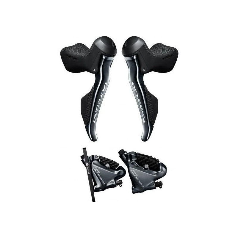 Shimano Kit Freno a Disco Ant+Post Ultegra Flat Di2 ST-R8070+BR-R8070