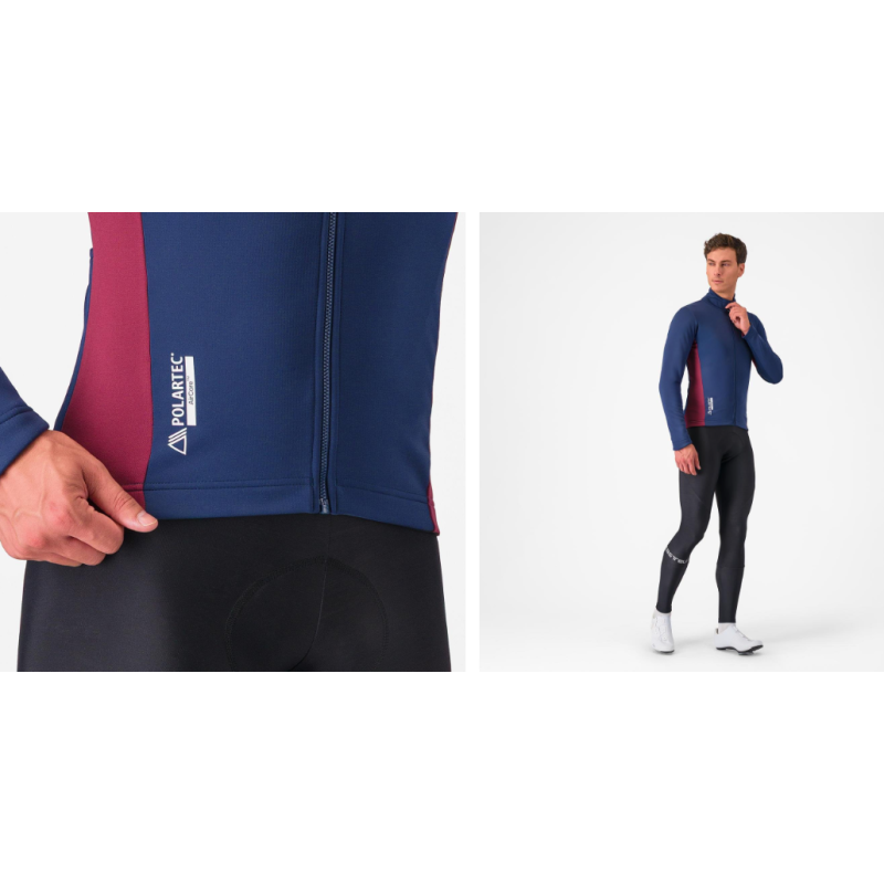 Castelli Giubbino Entrata 2 Blu/Bordeaux