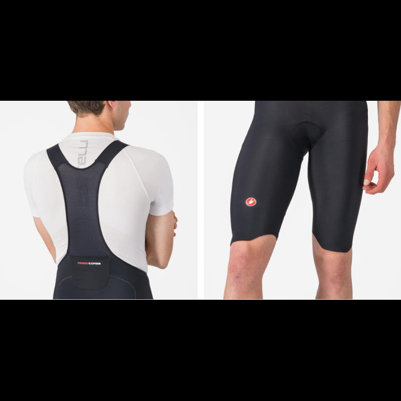 Castelli Salopette Invernale Omloop Thermal Nero