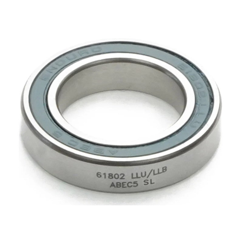 Enduro Cuscinetto mozzo BB 61802 LLU/LLB A5 (15x24x5mm) Radiale ABEC-5
