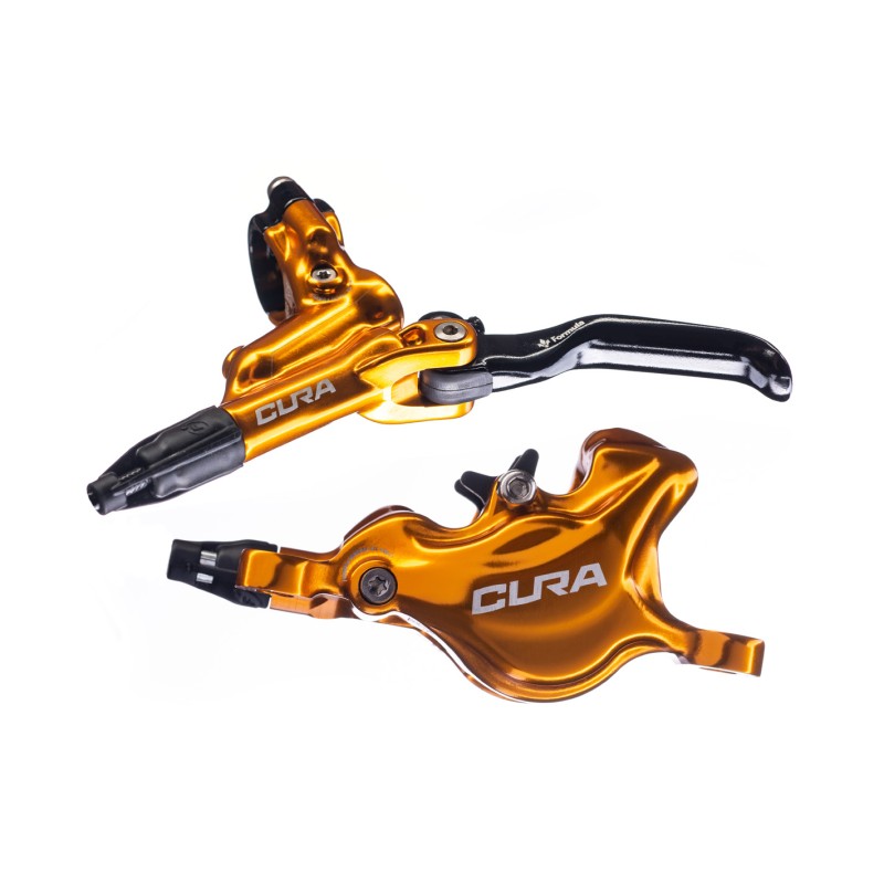 Formula Kit freno a disco idraulico Cura anteriore/posteriore oro