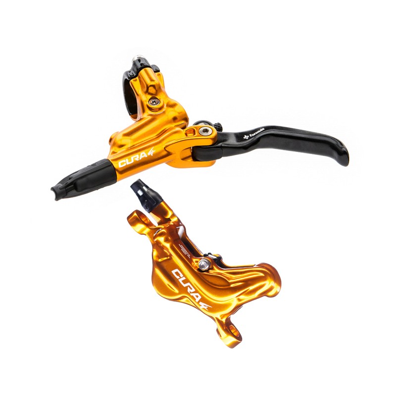 Formula Kit freno a disco idraulico Cura 4 anteriore/posteriore oro