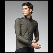 Alè Giubbino Idrorepellente Klimatik Tornado Verde Militare