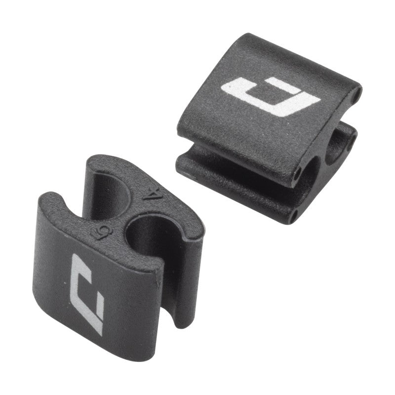 Jagwire Gancio per cavi freno e cambio in nylon nero (50 pz)