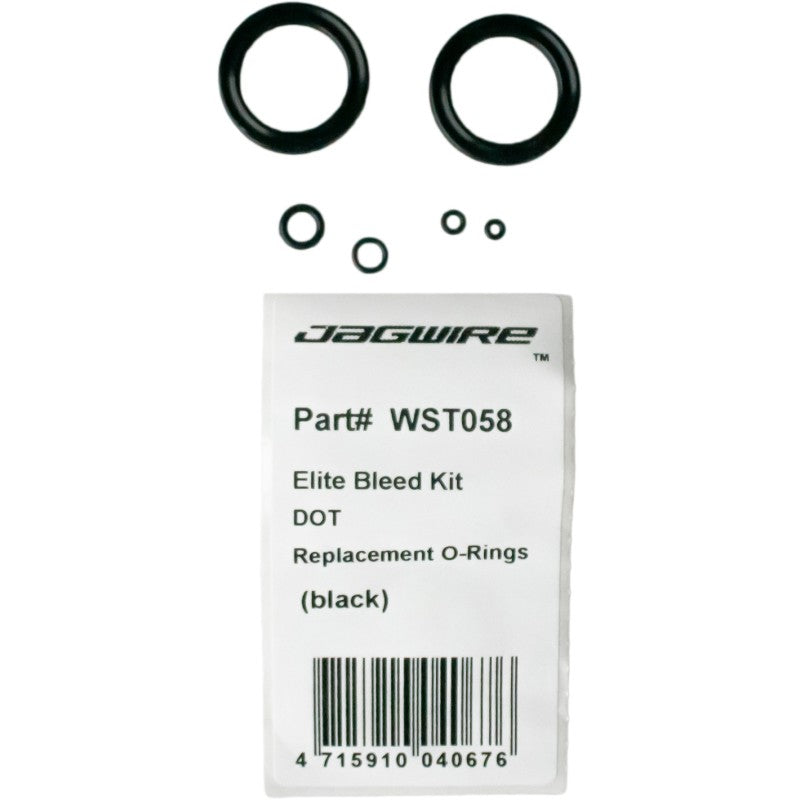 Jagwire Guarnizione di ricambio per kit di spurgo Elite per olio DOT (5 pz)