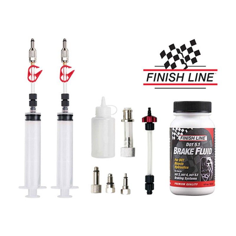 Jagwire Kit di spurgo/cambio per olio DOT con confezione olio