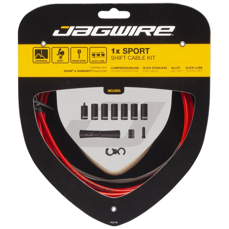 Jagwire Kit cavi e guaine 1X Sport cambio