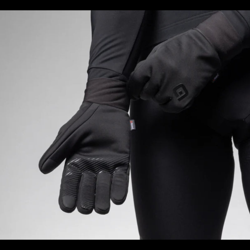Alè Guanti Invernali Riparo Nero