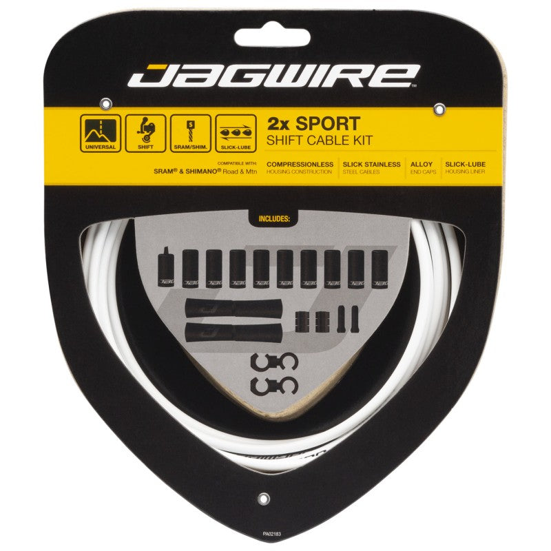 Jagwire Kit cavi e guaine 2X Sport cambio