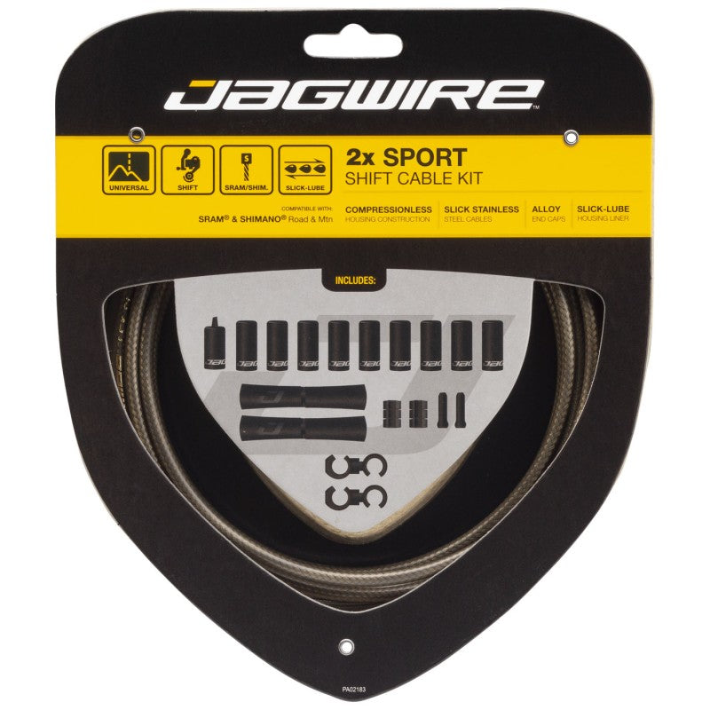 Jagwire Kit cavi e guaine 2X Sport cambio