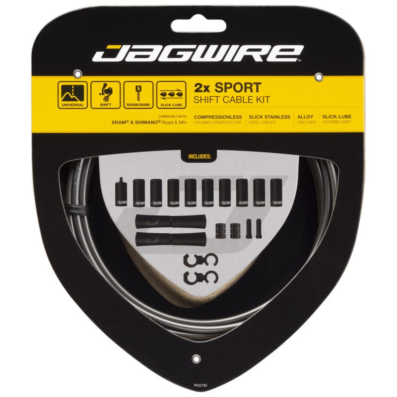 Jagwire Kit cavi e guaine 2X Sport cambio
