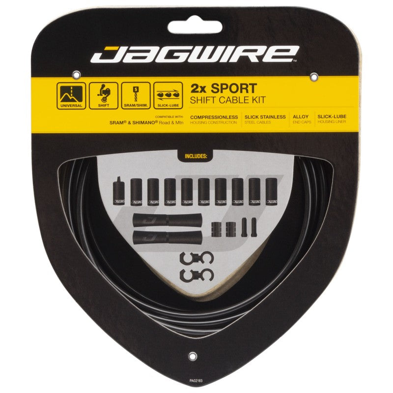 Jagwire Kit cavi e guaine 2X Sport cambio