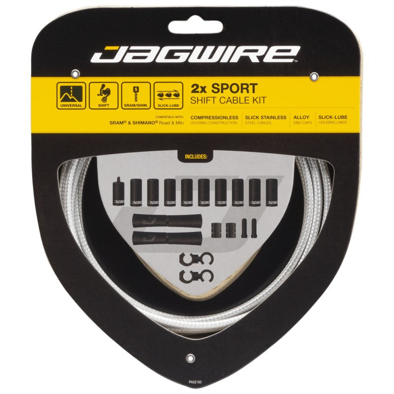 Jagwire Kit cavi e guaine 2X Sport cambio
