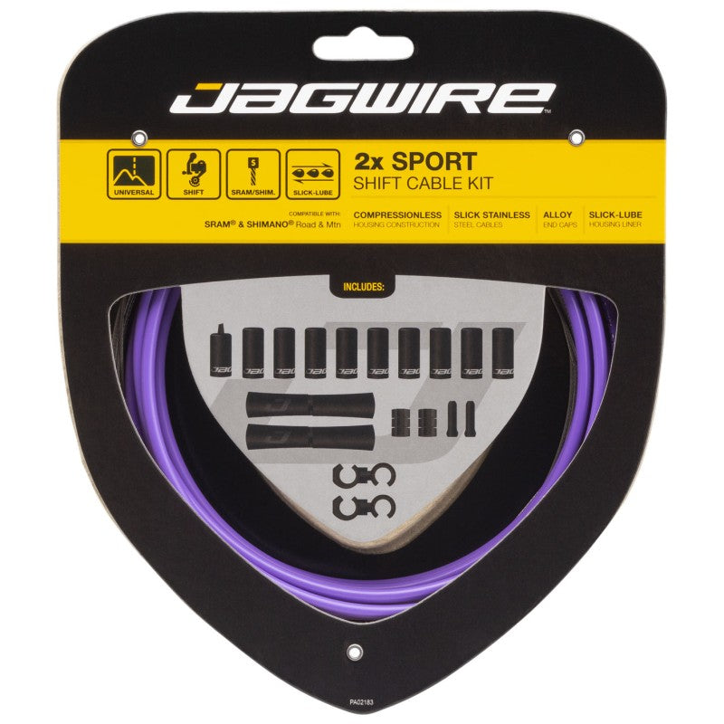Jagwire Kit cavi e guaine 2X Sport cambio
