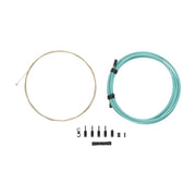 Jagwire Kit guaina e cavo 1x Shimano/Sram Universal Pro Shift celeste bianchi