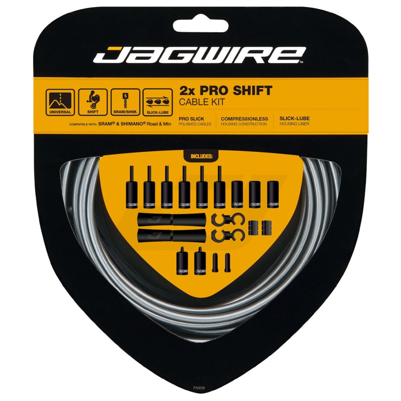 Jagwire Kit cavi e guaine 2X Pro cambio