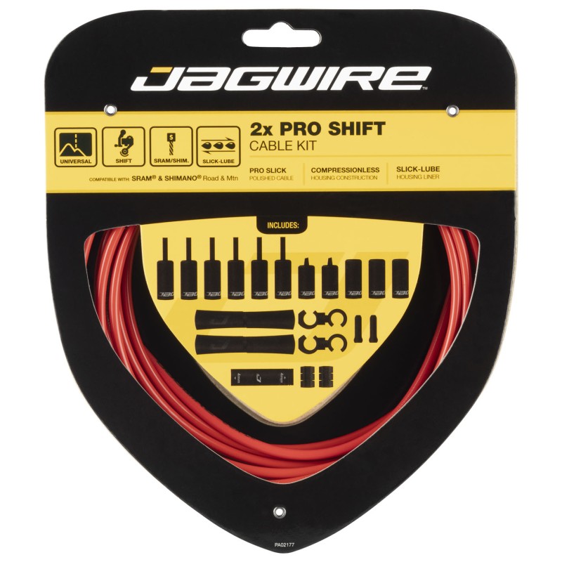 Jagwire Kit cavi e guaine 2X Pro cambio