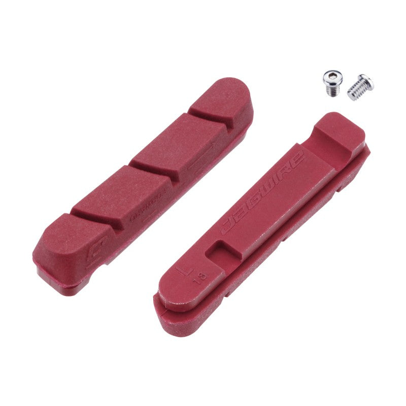 Jagwire Ricambio pattini freno Road Pro S Wet rossi SRAM / SHIMANO