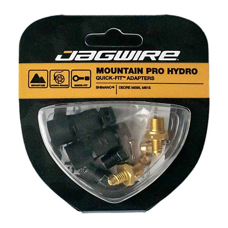 Jagwire Adattatori Pro Quick-Fit per tubi idraulici Shimano Deore LX T675, M596, M615