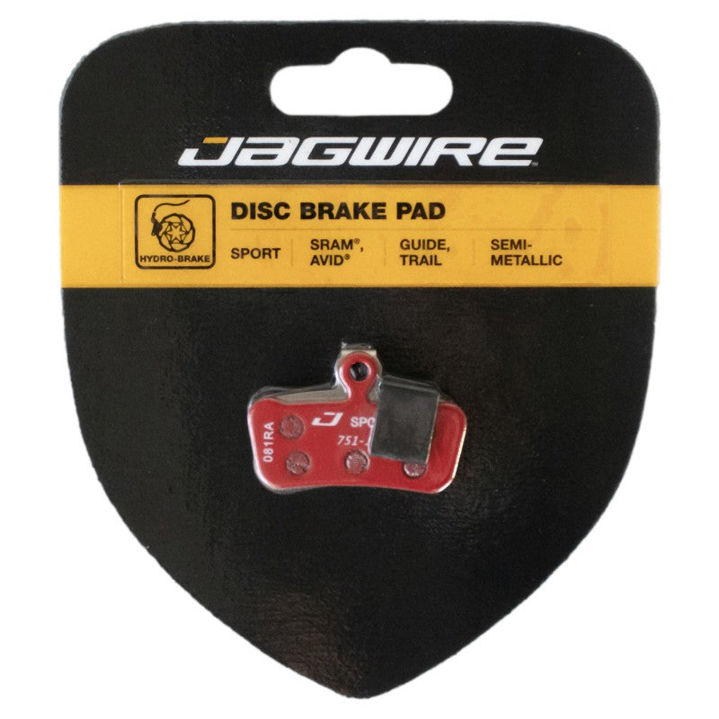 Jagwire Set pastiglie per freno a disco SPORT SEMI-METALLICA SRAM / AVID