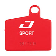 Jagwire Set pastiglie per freno a disco SPORT SEMI-METALLICA HAYES