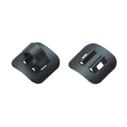 Jagwire Guida cavo adesiva in lega nera (4 pz)