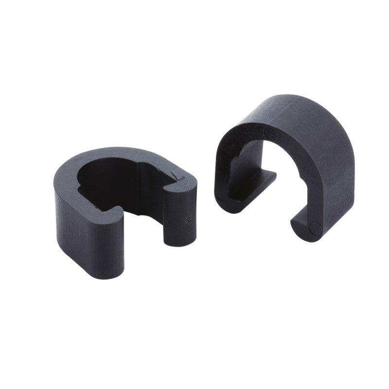 Jagwire Guida cavo C-Clips per guaina in plastica nera (4 pz)