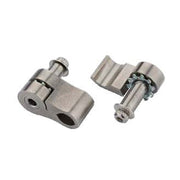 Jagwire Ferma cavo regolabile in acciaio silver (2 pz)