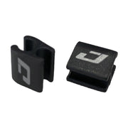 Jagwire Gancio per cavi freno e Dropper In Nylon Nero (4 Pz)