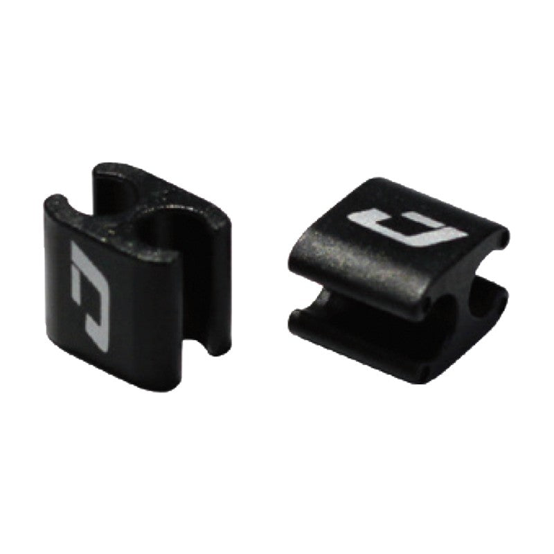 Jagwire Gancio per cavi freno e cambio in nylon nero (4 pz)