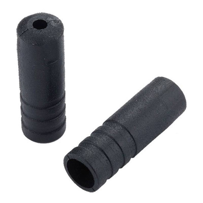 Jagwire Capi guaina aperti per cambio 4mm in plastica neri (500pz)