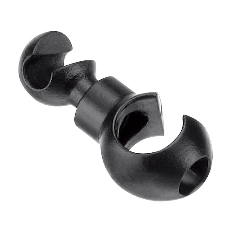 Jagwire Gancio rotante per cavi freno ed e-shift in plastica bianco (4 pz)