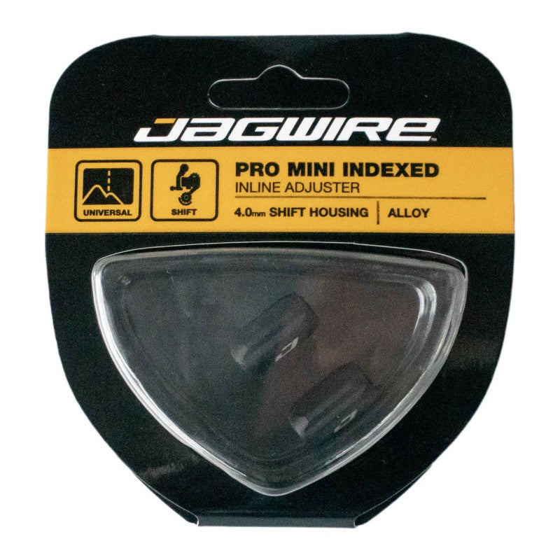 Jagwire Regolatori lineari indicizzazione Pro Mini per cambio neri (2 pz)