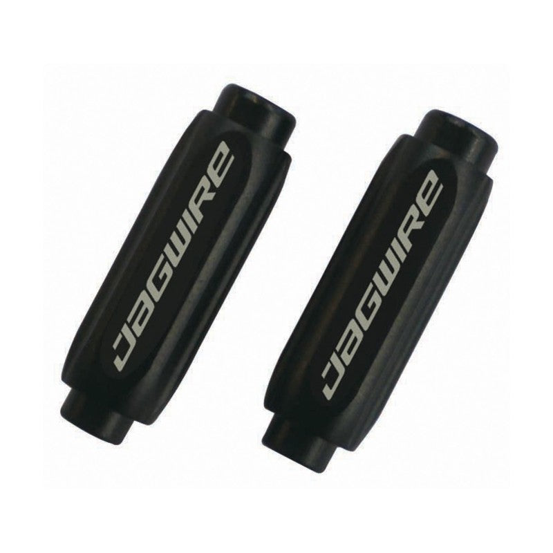 Jagwire Regolatori lineari indicizzazione Pro per guaine cambio intrecciate neri (2 pz)