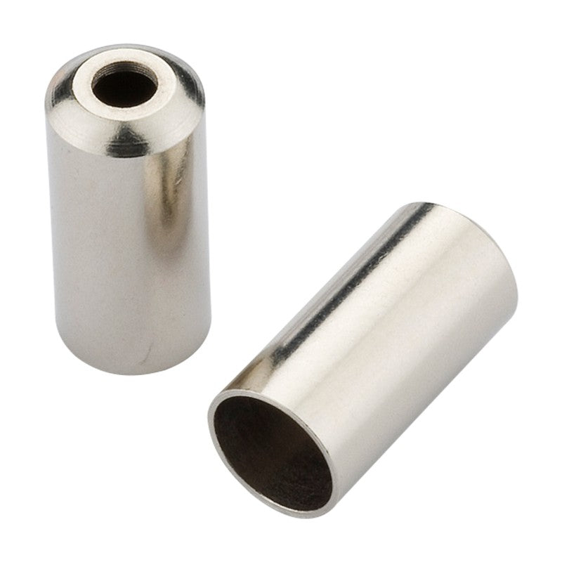 Jagwire Capi guaina aperti per freno 5mm in ottone cromato (200pz)