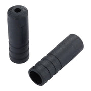 Jagwire Capi guaina sigillati per cambio 4mm in plastica neri (100 pz)