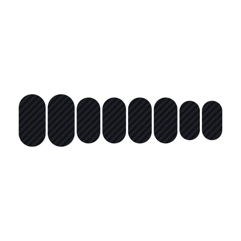 Lizard Kit di 8 Patch Kit effetto carbonio