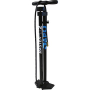 Sapo Pompa da pavim. MASTER-X2 con manometro alto protez in gomma e raccordo Jet nera c/impugnatura nera 16 bar / 232 psi