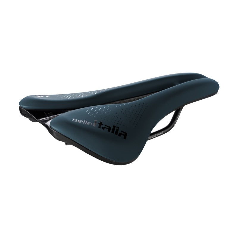 Selle Italia Novus Evo Boost Gravel TM Superflow L blu
