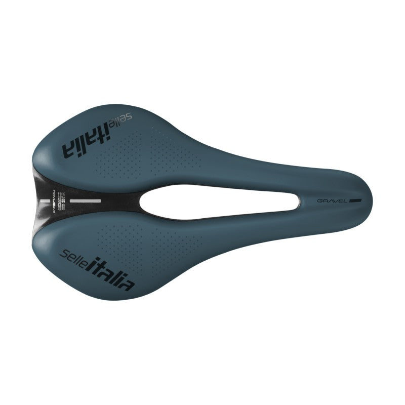 Selle Italia Novus Evo Boost Gravel TM Superflow L blu