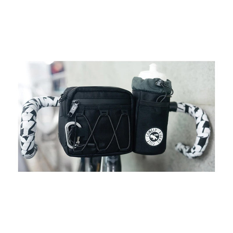 Ulac Borsello doppio al manubrio Krosstrek (3,3 L) nero - black