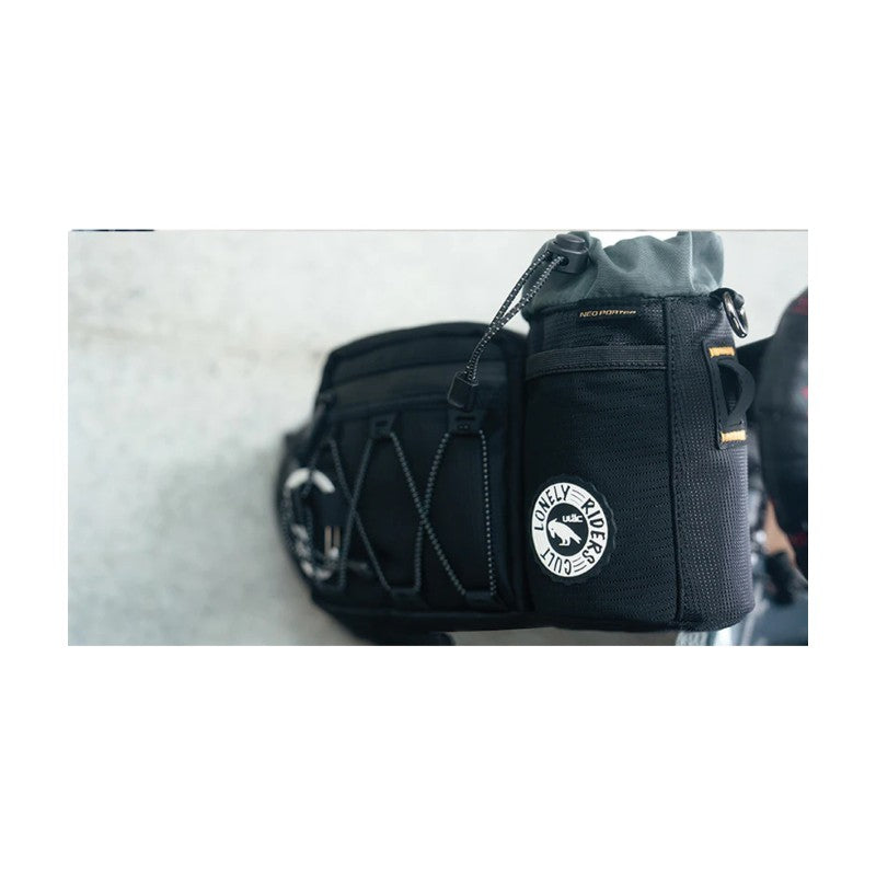 Ulac Borsello doppio al manubrio Krosstrek (3,3 L) nero - black