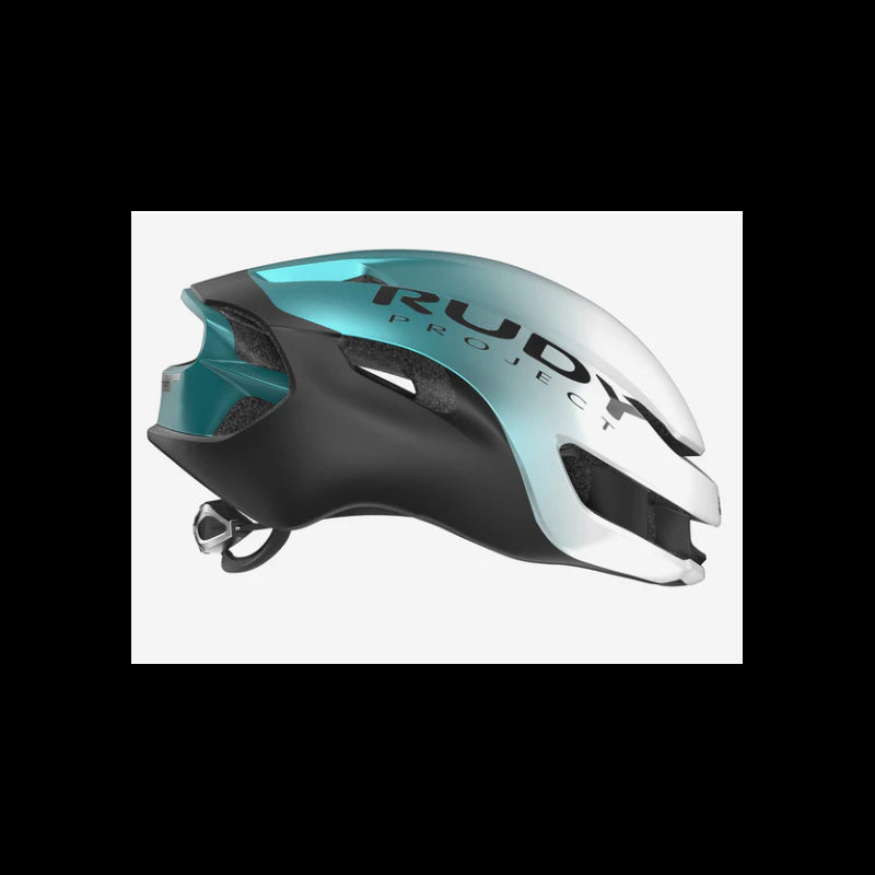 Rudy Project Casco Nytron Pearl/Emerald/Black Metal Matte