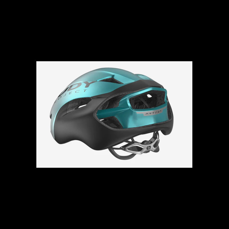 Rudy Project Casco Nytron Pearl/Emerald/Black Metal Matte