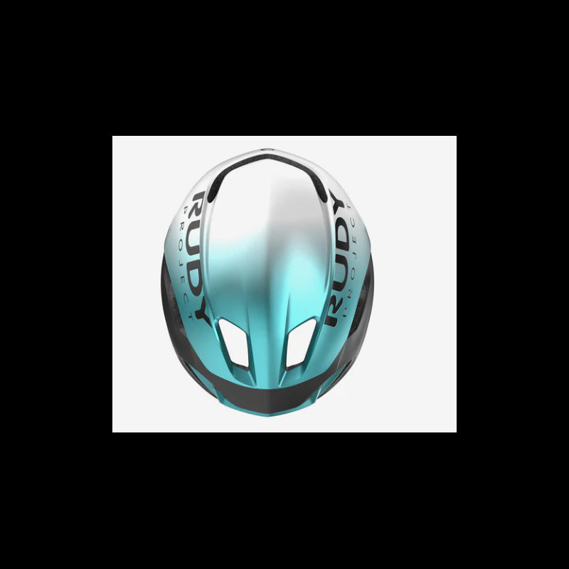 Rudy Project Casco Nytron Pearl/Emerald/Black Metal Matte
