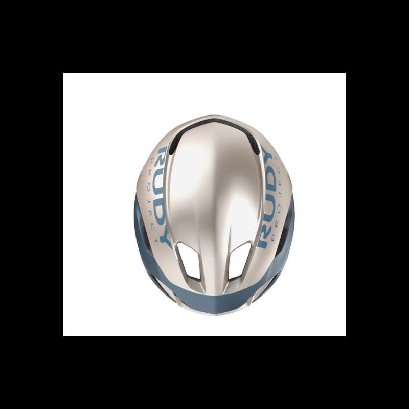 Rudy Project Casco Nytron Special Edition Champagne/Blu Avio Matte