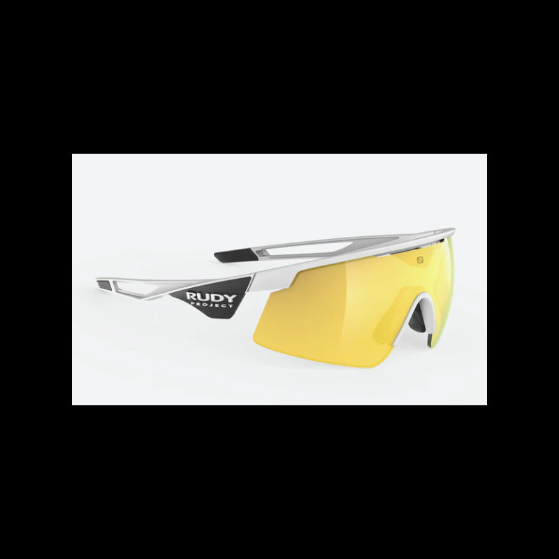 Rudy Project Occhiali Turbolence White Matte Multilaser Yellow