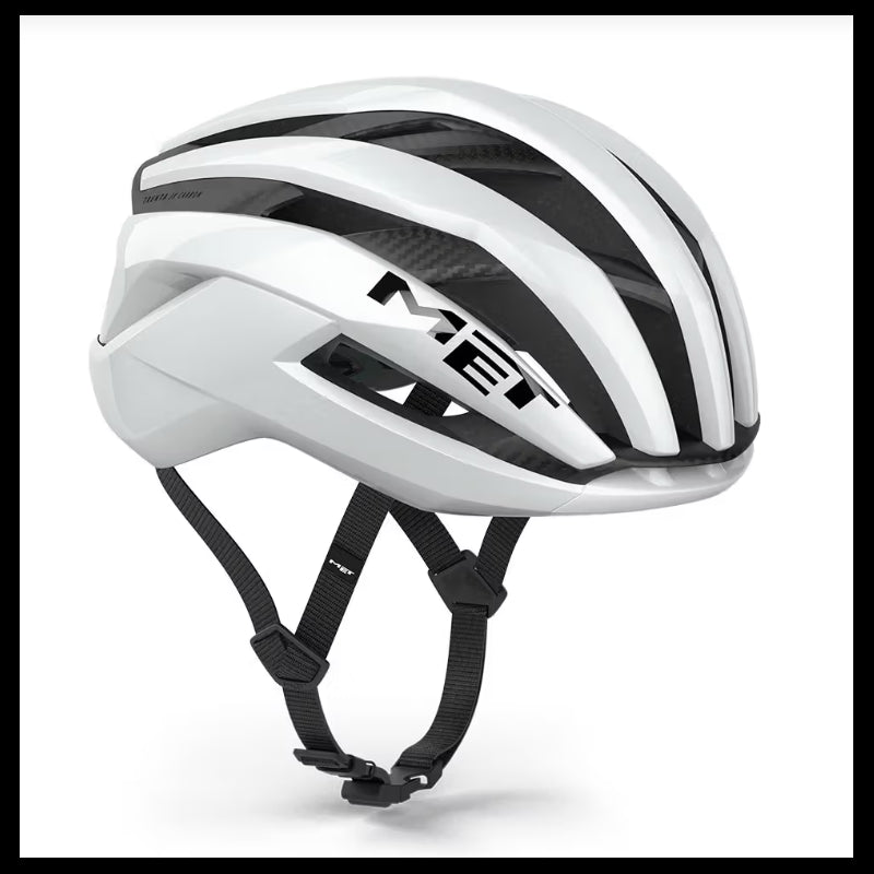Met Casco Trenta 3K Carbon Bianco