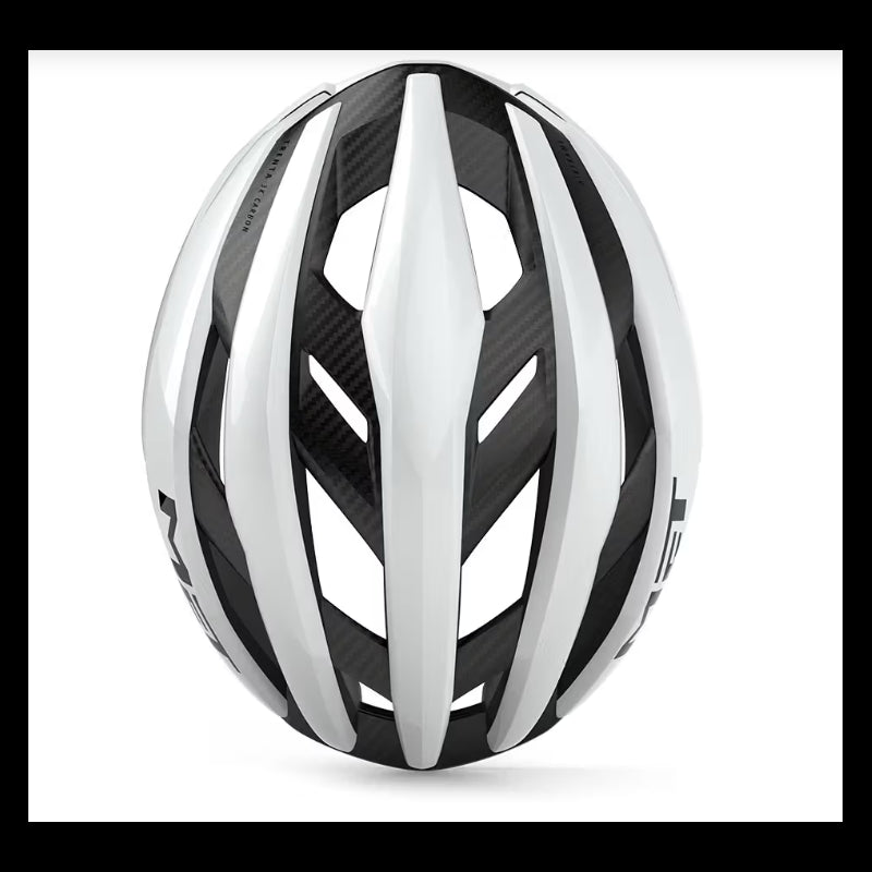 Met Casco Trenta 3K Carbon Bianco