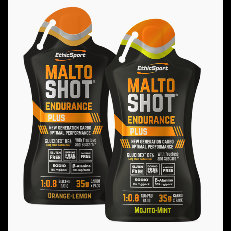 EthicSport Integratori Gel MaltoShot Endurance Plus 35g